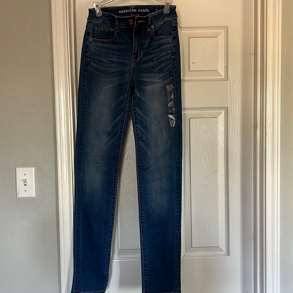NWT American Eagle Skinny Jeans, LONG